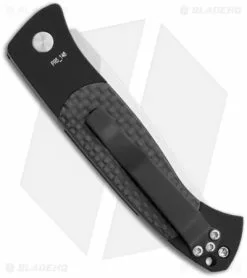 Pro-Tech Brend 2 Small Automatic Knife Carbon Fiber (2.9" Satin Plain) 1204 -Avokelavavat Sales Store protech 1204 brend auto 2 black carbon fiber satin back BHQ 3237 jr