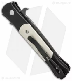 Pro-Tech The Don Tuxedo Automatic Ivory Micarta + Clip (3.5" Damascus) 1751 5 Pro-Tech The Don Tuxedo Automatic Ivory Micarta + Clip (3.5" Damascus) 1751 -Avokelavavat Sales Store protech 1751 dm side
