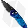 Pro-Tech Sprint Automatic Knife Jazz Blue (1.95" Black) 2907