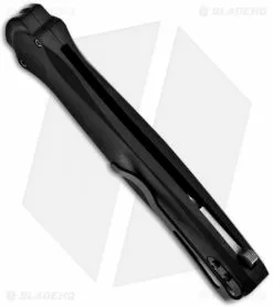 Pro-Tech Protech Dark Angel OTF Automatic Knife Black (3.7" Stonewash) 3201-SW -Avokelavavat Sales Store protech 3201 sw dark angel black stonewash otf side