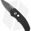 Pro-Tech Custom Runt J4 Automatic Knife Black (1.94" Damascus)