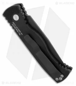 Pro-Tech Protech TR-1 Skull #1 Tactical Response Tanto Automatic Knife (3" Black) 5 Pro-Tech Protech TR-1 Skull #1 Tactical Response Tanto Automatic Knife (3" Black) -Avokelavavat Sales Store protech auto tr 1.61 skull 1 side