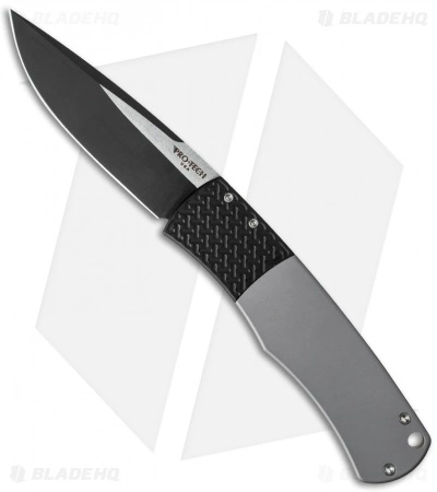 Pro-Tech Magic BR-1 "Whiskers" Automatic Knife (3.125" Black) BR-1.12 3 Pro-Tech Magic BR-1 "Whiskers" Automatic Knife (3.125" Black) BR-1.12