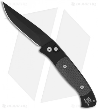 Pro-Tech Brend 2 Small Automatic Knife Carbon Fiber (2.9" Black) 1205 3 Pro-Tech Brend 2 Small Automatic Knife Carbon Fiber (2.9" Black) 1205