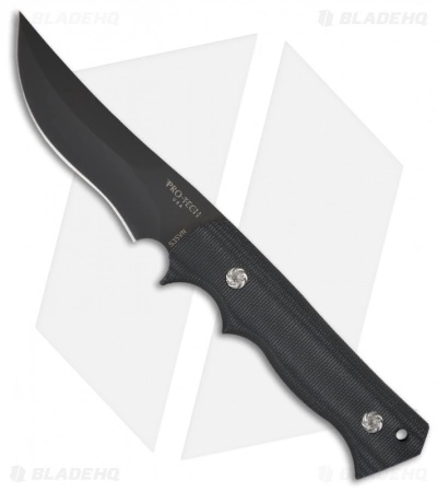 Pro-Tech Brend Combat Companion Knife 3.8" Fixed Blade Micarta (Black PLN) 2505 3 Pro-Tech Brend Combat Companion Knife 3.8" Fixed Blade Micarta (Black PLN) 2505