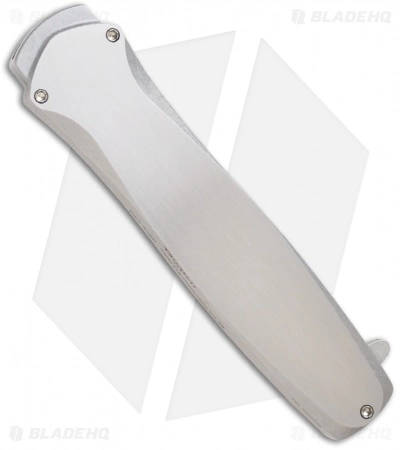 Pro-Tech Dark Angel Steel OTF Automatic Knife W/ Abalone (3.7" Stonewash Plain) 4 Pro-Tech Dark Angel Steel OTF Automatic Knife W/ Abalone (3.7" Stonewash Plain) - Image 2