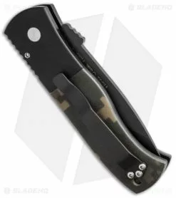 Emerson Pro-Tech CQC7A Automatic Knife Camo G-10 (3.25" Black) -Avokelavavat Sales Store protech emerson 37a25 side