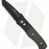 Emerson Pro-Tech CQC-7 Automatic Knife Carbon Fiber (3.25" Black) -Avokelavavat Sales Store protech emerson auto tanto carbon fiber e7t105