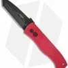 Pro-Tech Emerson CQC-7 Red Auto Tanto Tactical Military (3.25" Black Plain)