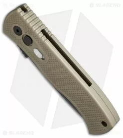 Emerson Pro-Tech CQC-7 Tanto Automatic Knife Tan Knurled (3.25" Black) -Avokelavavat Sales Store protech emerson e7t32 bottom cm