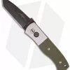 Pro-Tech Emerson Protech Custom Steel CQC-7 Automatic Knife W/ Green G-10 (3.25" Black) -Avokelavavat Sales Store protech emerson steel custom green g 10