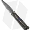 Pro-Tech FlyFather Balisong Butterfly Knife BB Fade + Purple Clip (Bead Blast) -Avokelavavat Sales Store protech flyfather 1 of 1 custom 1 cm