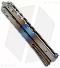 Pro-Tech FlyFather Balisong Butterfly Knife Random OP + Fade Clip (Stonewash) -Avokelavavat Sales Store protech flyfather 1 of 1 custom 11 side cm