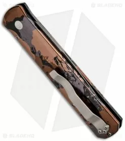 Pro-Tech Custom Splash Godfather Automatic Knife (4" Damascus) 5 Pro-Tech Custom Splash Godfather Automatic Knife (4" Damascus) -Avokelavavat Sales Store protech godfather splash dam side