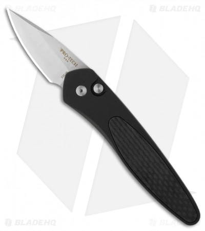 Pro-Tech Protech Half-Breed Black Automatic Knife Carbon Fiber (1.95" Stonewash) 3615 3 Pro-Tech Protech Half-Breed Black Automatic Knife Carbon Fiber (1.95" Stonewash) 3615