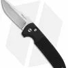 Pro-Tech Les George Rockeye Automatic Knife Black Knurled (3.375" Satin) 2 Pro-Tech Les George Rockeye Automatic Knife Black Knurled (3.375" Satin) -Avokelavavat Sales Store protech lg205 s rockeye auto satin
