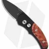 Pro-Tech Runt J4 Automatic Knife Maple Burl Handle (1.94" Black Plain) 4407 -Avokelavavat Sales Store protech runt j4 4407