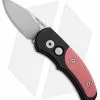Pro-Tech Runt J4 Automatic Knife Black W/Pink G-10 (1.94" Satin) 4445