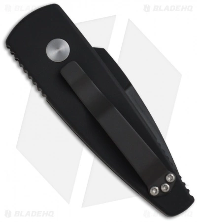Pro-Tech Stinger Black Automatic Knife W/ Insert (1.94" Black Plain) 420BT 4 Pro-Tech Stinger Black Automatic Knife W/ Insert (1.94" Black Plain) 420BT - Image 2