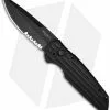 Pro-Tech Tactical Response TR-3 SWAT Automatic Knife W/ Grooves (3.5" Black Ser) -Avokelavavat Sales Store protech tr 3 swat ps tactical serr