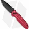 Pro-Tech Tactical Response TR-3 SWAT Red Automatic Knife (3.5" Black Plain) -Avokelavavat Sales Store protech tr 3 swat red