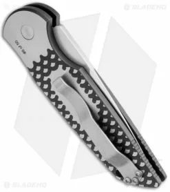 Pro-Tech TR-3 Steel Custom Automatic Knife Fish Scale (Compound Grind) 5 Pro-Tech TR-3 Steel Custom Automatic Knife Fish Scale (Compound Grind) -Avokelavavat Sales Store protech tr 3 x1 6 steel custom fish scale dlc side