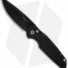 Pro-Tech Tactical Response TR-3 Automatic Knife W/Grooves (3.5" Black) BT -Avokelavavat Sales Store protech tr 3bt tactical response III black plain