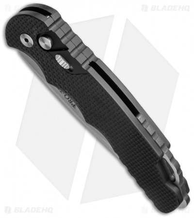 Pro-Tech TR-4.11 Tactical Response 4 Automatic Knife Super Grip (4" Stonewash) 4 Pro-Tech TR-4.11 Tactical Response 4 Automatic Knife Super Grip (4" Stonewash) - Image 2