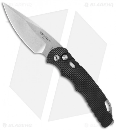 Pro-Tech TR-4.11 Tactical Response 4 Automatic Knife Super Grip (4" Stonewash) 3 Pro-Tech TR-4.11 Tactical Response 4 Automatic Knife Super Grip (4" Stonewash)