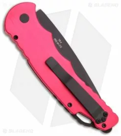 Pro-Tech Protech TR-4.3 Red Tactical Response 4 Automatic Knife (4" Black Plain) -Avokelavavat Sales Store protech tr 4 3 red back