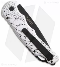 Pro-Tech Razor Wire Skull TR-4 Automatic Knife (4" Black) Limited Edition -Avokelavavat Sales Store protech tr 4 62 skull 2 lds edition back