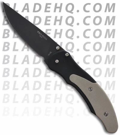 Pro-Tech Defiance D/A Automatic Knife Tan G-10 (Black PLN) 1832 3 Pro-Tech Defiance D/A Automatic Knife Tan G-10 (Black PLN) 1832