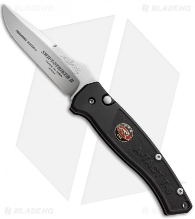 Randall King Swift Striker II Automatic Knife Black (3" Polish) 3 Randall King Swift Striker II Automatic Knife Black (3" Polish)