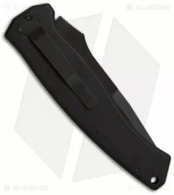 Randall King Tactical Large Swift Striker I Auto Knife (3.9" Black Plain) -Avokelavavat Sales Store randall king ss1 tactical clip point pe back