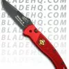 Randall King Red Tactical Swift Striker II Auto Knife (Black PLN)