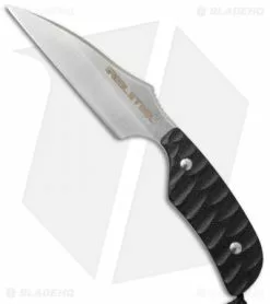 Real Steel Knives Mini 130B Fixed Blade Neck Knife (3" Satin)