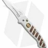 Randall King Custom Tsavo Wraith Automatic Knife Curly Maple (3.125" Mirror)