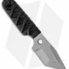 Sam Eddleman Dashi Gen 2 Tanto Neck Knife Cord Wrap Black Rayskin (2" Plain)