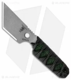 Sam Eddleman Dashi Gen 1 Tanto Neck Knife Cord Wrap Green Rayskin (2" Plain) -Avokelavavat Sales Store sam eddleman fixed dashi forest green tanto stonewash gen1