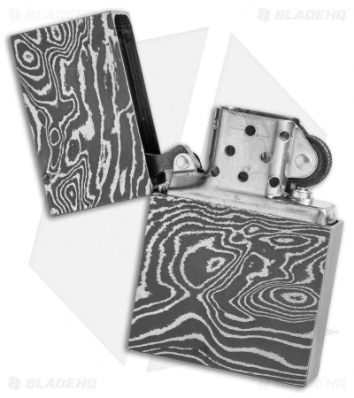 Jurgen Schanz Custom Damascus Steel Lighter 4 Jurgen Schanz Custom Damascus Steel Lighter - Image 2