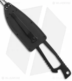 Schrade Extreme Survival Fixed Blade Neck Knife (3.1" Black) SCHF5N -Avokelavavat Sales Store schrade extreme survival fixed schf5n sheath