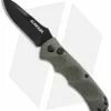 Schrade Extreme Survival Spear Point Automatic Knife Green (3.25" Black) SC60OD