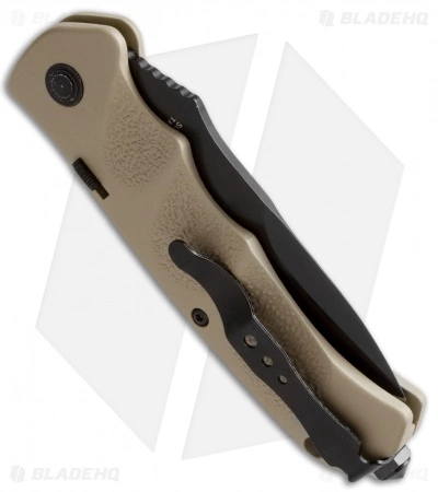 Schrade Mini Extreme Survival Spear Point Automatic Tan (2.5" Black) SC60MBR 4 Schrade Mini Extreme Survival Spear Point Automatic Tan (2.5" Black) SC60MBR - Image 2