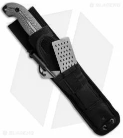 Schrade Frontier SCHF52M Fixed Blade Knife Black/Gray Micarta (7" Black) -Avokelavavat Sales Store schrade fixed schf52m cm sheath