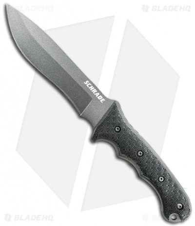 Schrade Extreme Survival Fixed Blade Knife (6.4" Black) SCHF9 3 Schrade Extreme Survival Fixed Blade Knife (6.4" Black) SCHF9