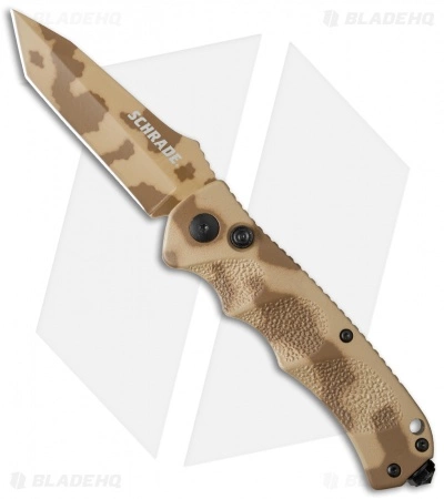 Schrade Extreme Survival Tanto Automatic Knife (3.25" Desert Camo) SC60DT 3 Schrade Extreme Survival Tanto Automatic Knife (3.25" Desert Camo) SC60DT