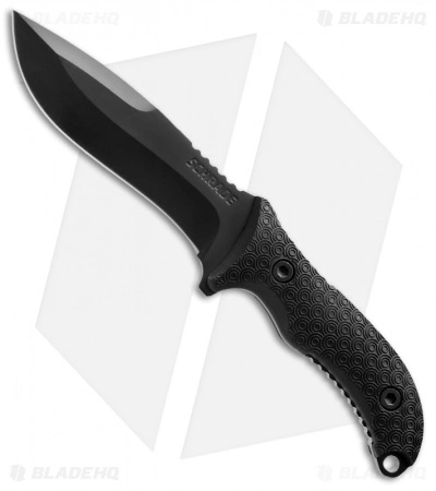 Schrade Extreme Survival Fixed Blade Knife (5.625" Black) SCHF26 3 Schrade Extreme Survival Fixed Blade Knife (5.625" Black) SCHF26