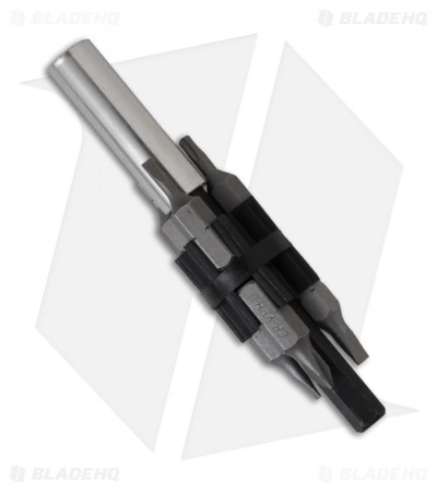 Schrade Extreme Survival Fixed Blade Knife W/ Bit Driver (5.5" Gray) SCHF2SM 6 Schrade Extreme Survival Fixed Blade Knife W/ Bit Driver (5.5" Gray) SCHF2SM - Image 4