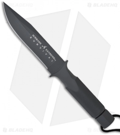 Schrade Extreme Survival Fixed Blade Knife W/ Bit Driver (5.5" Gray) SCHF2SM 3 Schrade Extreme Survival Fixed Blade Knife W/ Bit Driver (5.5" Gray) SCHF2SM