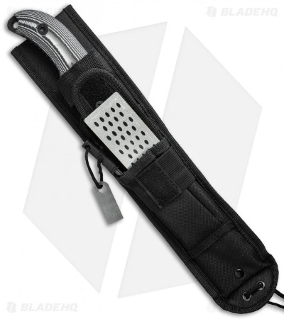 Schrade Extreme Survival Large Fixed Blade Knife Micarta (7" Black) SCHF37M 4 Schrade Extreme Survival Large Fixed Blade Knife Micarta (7" Black) SCHF37M - Image 2